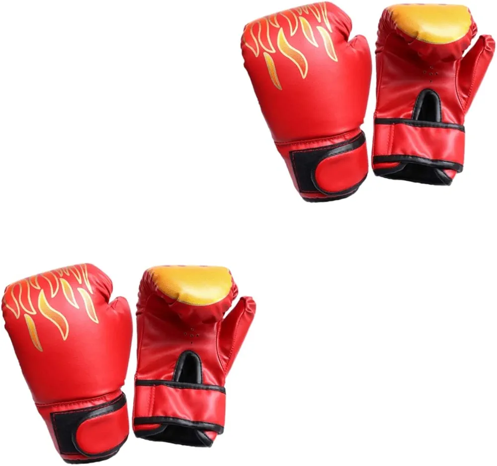 VANZACK Kids Boxing Gloves for Boys and Girls, Youth Boxing Training Gloves PU Training Sparring Gloves for Kickboxing Beginners & Kids 2Pairs