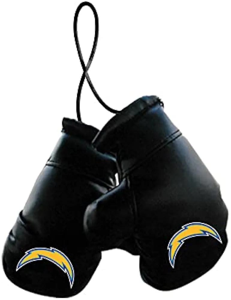 Fremont Die Los Angeles Chargers Boxing Gloves Mini Special Order