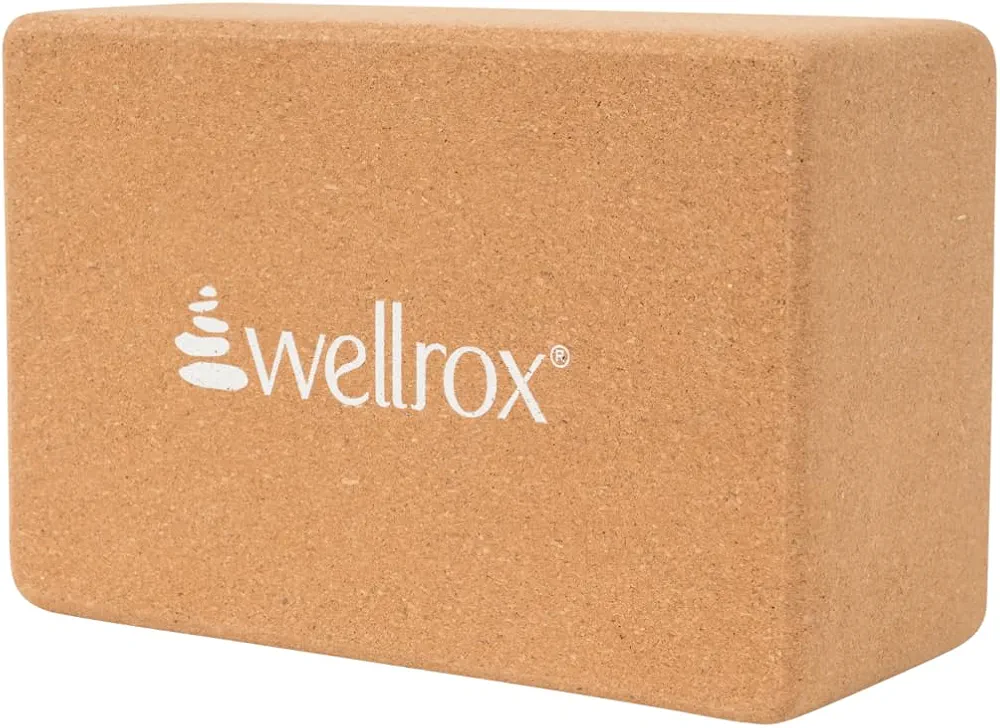 Cork Yoga Block, Yoga Blocks, Cork Yoga Blocks, Cork Yoga, Yoga Bolster for Restorative Yoga, Yoga Brick, Exercise Block, 4x6x9 Inches