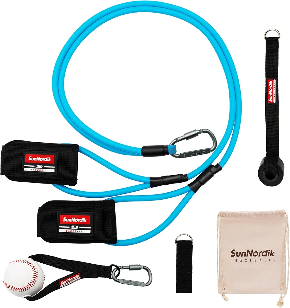 Resistance Bands for Baseball Pitchers, Baseball Bands for Improve Arm Strength & Pitching Training, Baseball Training Bands for All Skill Levels