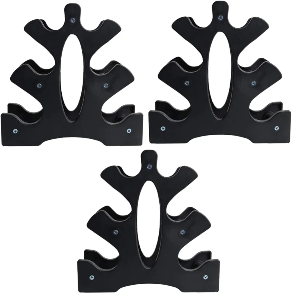 3 Pcs Small Dumbbell Rack 5 Tier Weight Rack Dumbbell Rack Only Dumbbell Rack Best Exercise Weight Tower for Dumbbells Dumbbell Display Rack Dumbbell Dispaly Frame Holder Black Pp