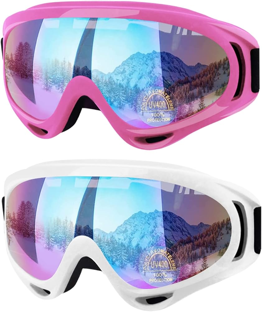 Ski Goggles Snow Snowboard Goggles for Adult Men Women Youth Teens Kids Boys & Girls Winter Snow Sports Goggles