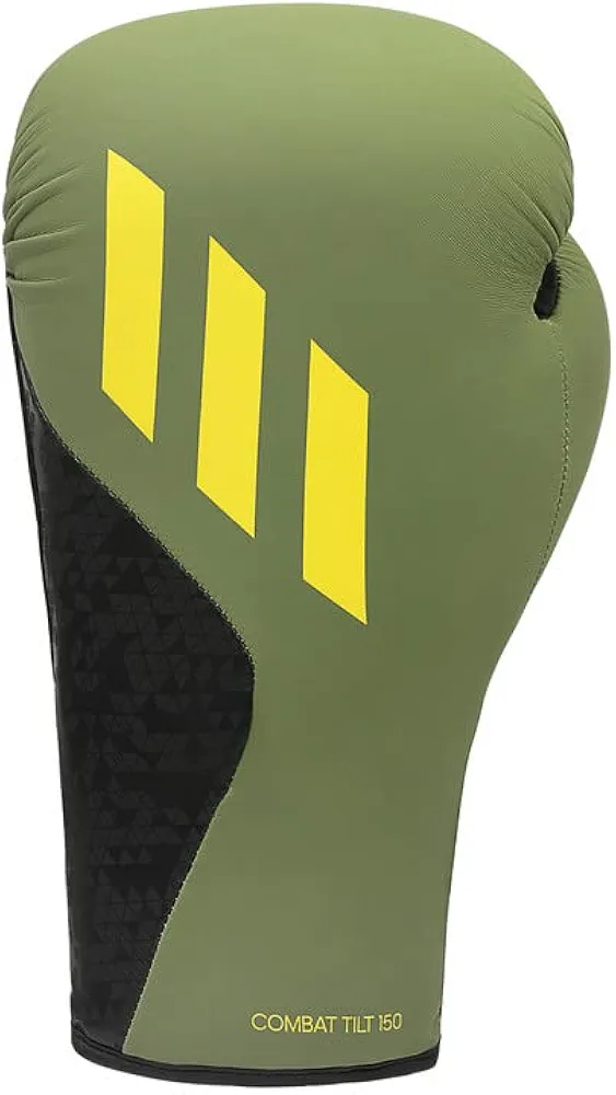 Adidas x Anderson Silva Tilt150 Boxing Gloves - Premium PU Shell, Enhanced Wrist Support, Optimal Punch Alignment for Men, Women, Kids, Boxing, Kickboxing, MMA, Punching Gloves, MMA Gloves