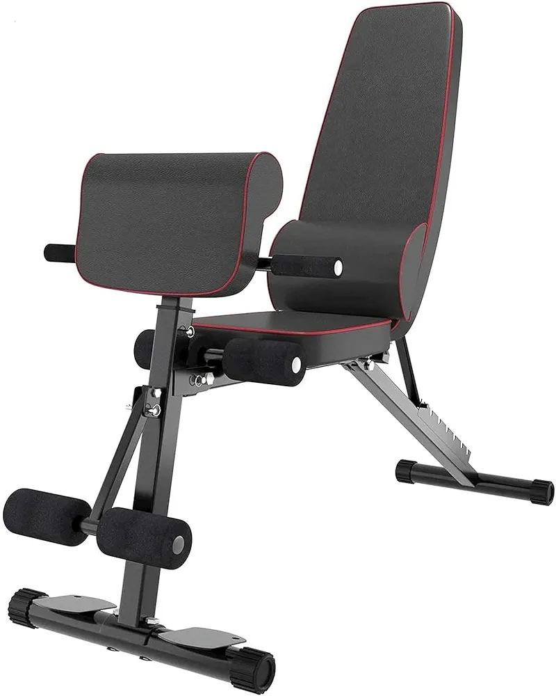 Dumbbell Bench Sit-ups Fitness Equipment Multifunctional Household Foldable Fitness Chair Bench Press Bench Abdominal Exercise