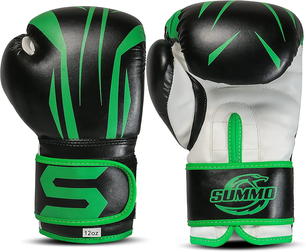 Spinster Green Training Boxing Gloves