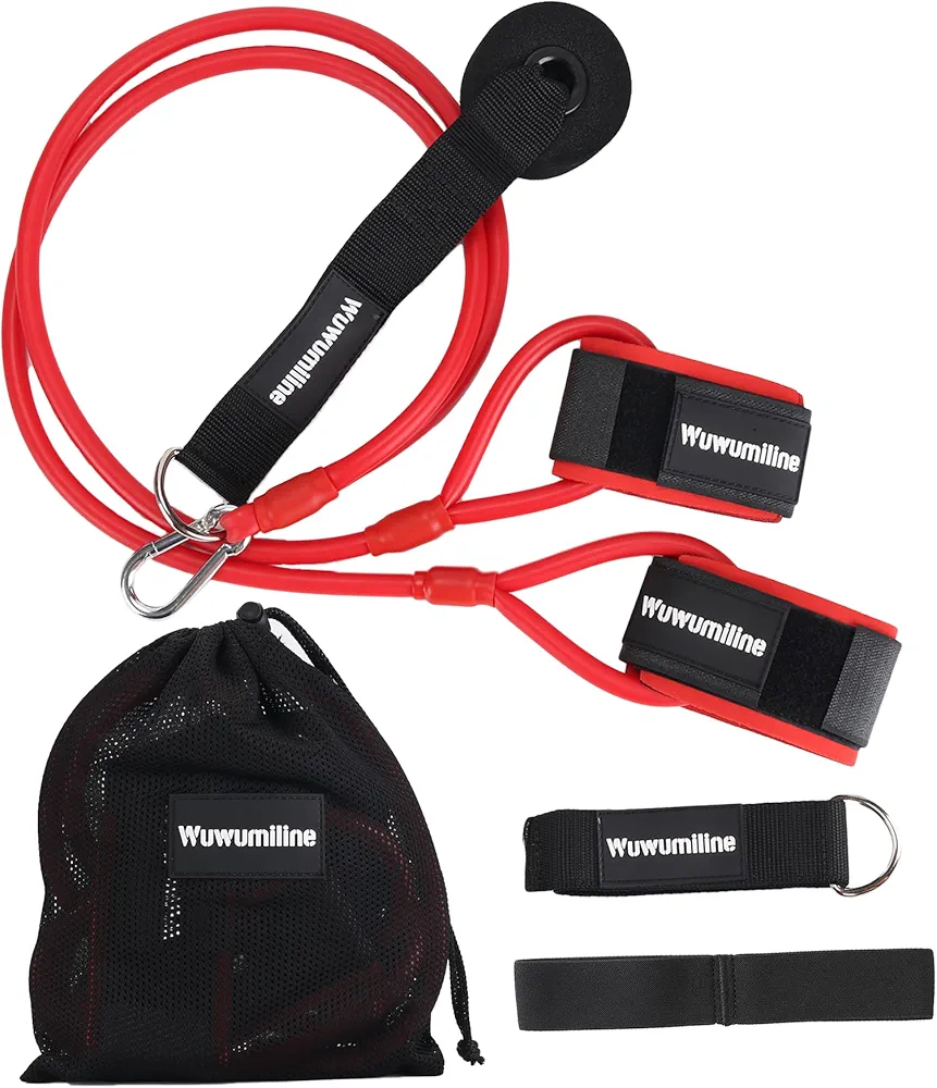 Baseball Softball Resistance Bands with Baseball Swing Trainer Band, Arm Strength Training Equipment Exercise for Flexibility and Throwing Velocity for Pitching Trainer