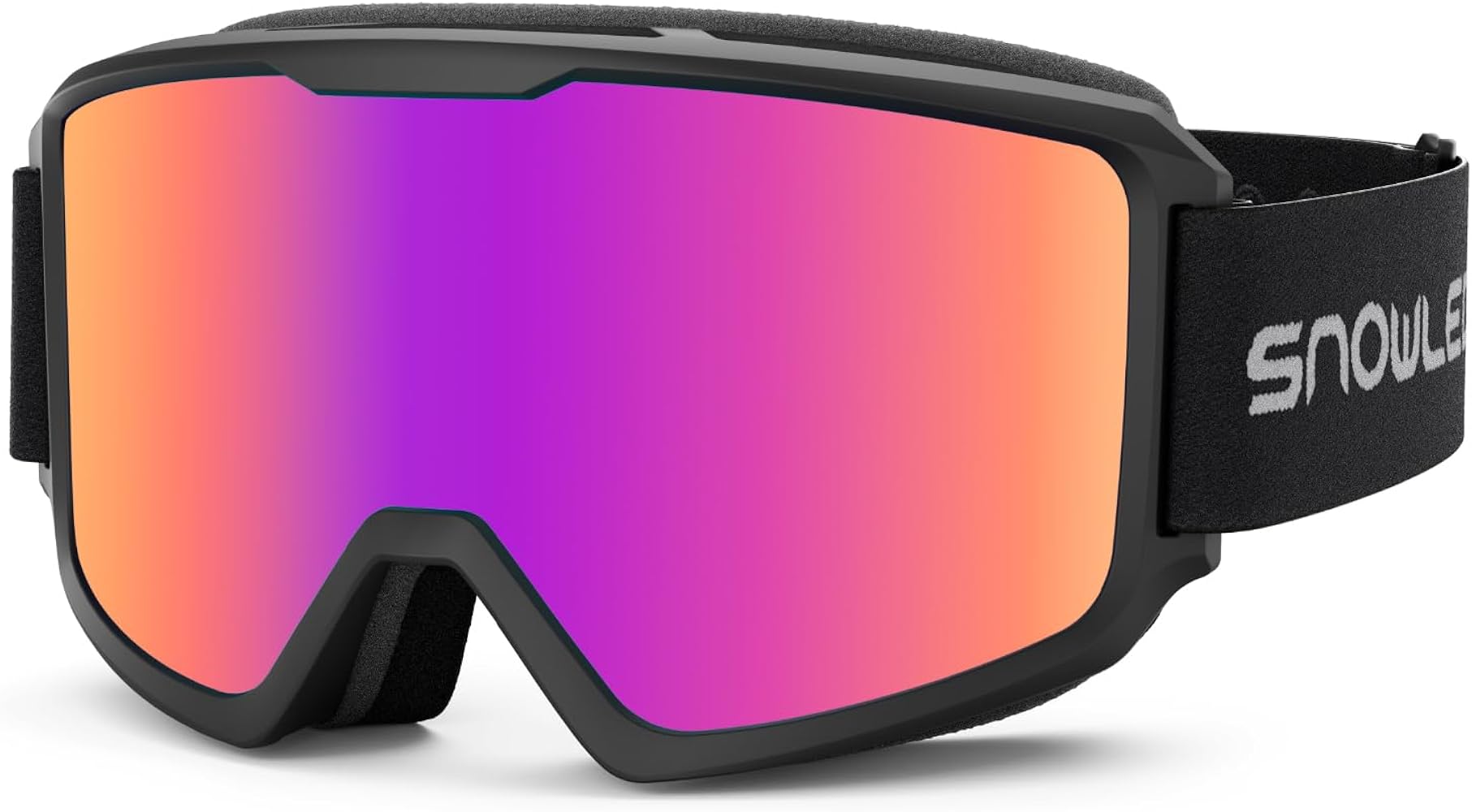 Ski/Snowboard Goggles for Men, Women & Youth -OTG 100% UV Protection