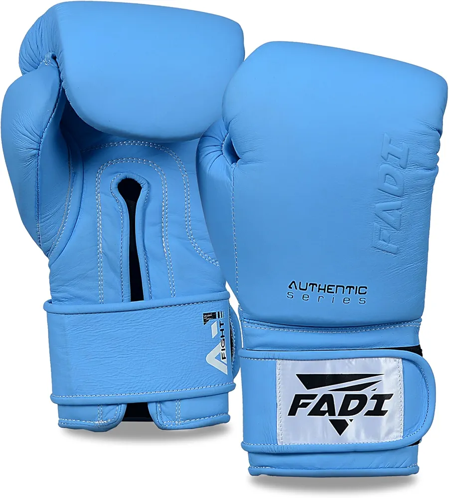 Authentic Series A1 Pro Boxing Gloves - Genuine Cowhide Leather Boxing Gloves for Men & Women | Ideal for Boxing, MMA, Muay Thai, Kickboxing, Martial Art Training & Sparring