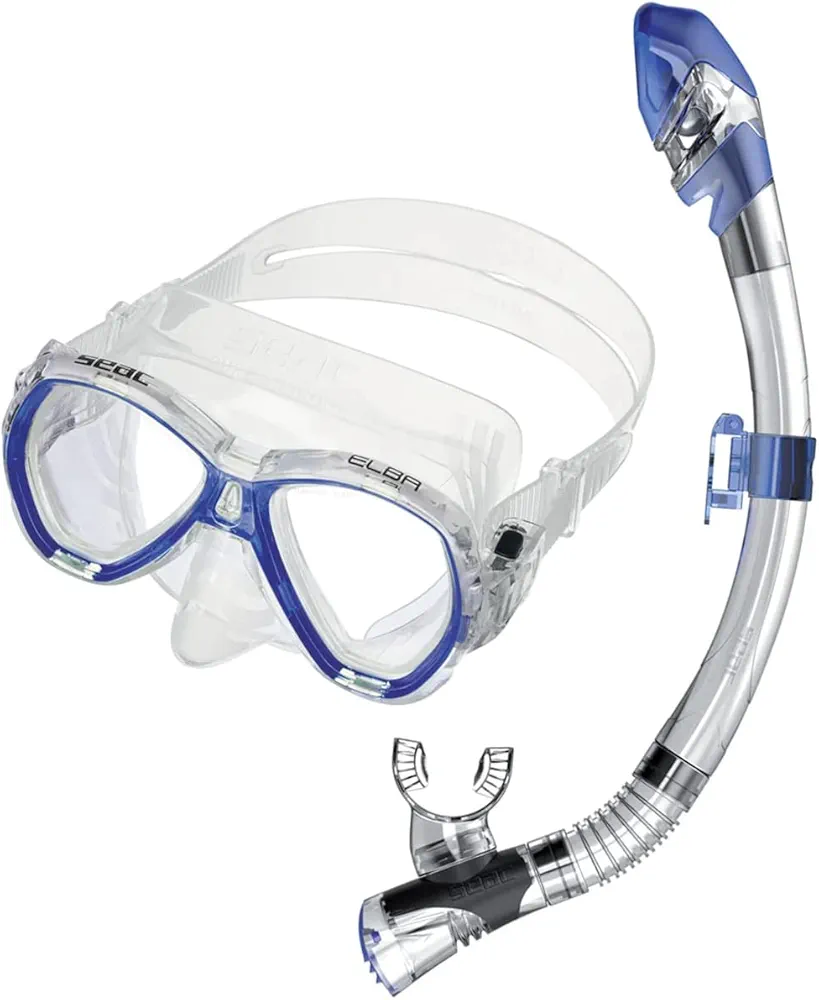 SEAC Set Bis Elba Dry, Snorkeling Set
