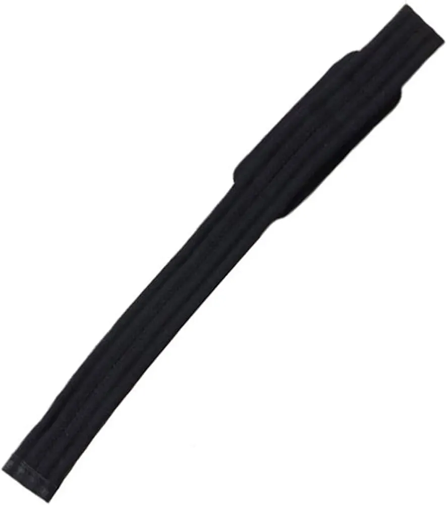 1 Pair Weightlifting Straps Training Equipment Gym Wrist Wrap Fitness Wrist Wrap Exercise Tool Black