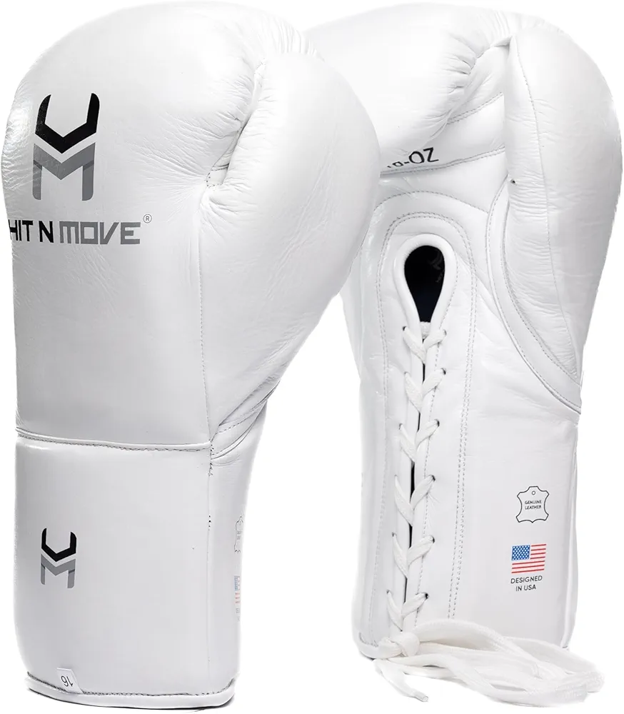 HIT N MOVE Süvari Horsehair Boxing Gloves Hook and Loop, Lace-Up Boxing Gloves Men, Boxing Equipment, MMA Gloves Men, UFC Gloves Natural Horsehair and 100% Cow Leather