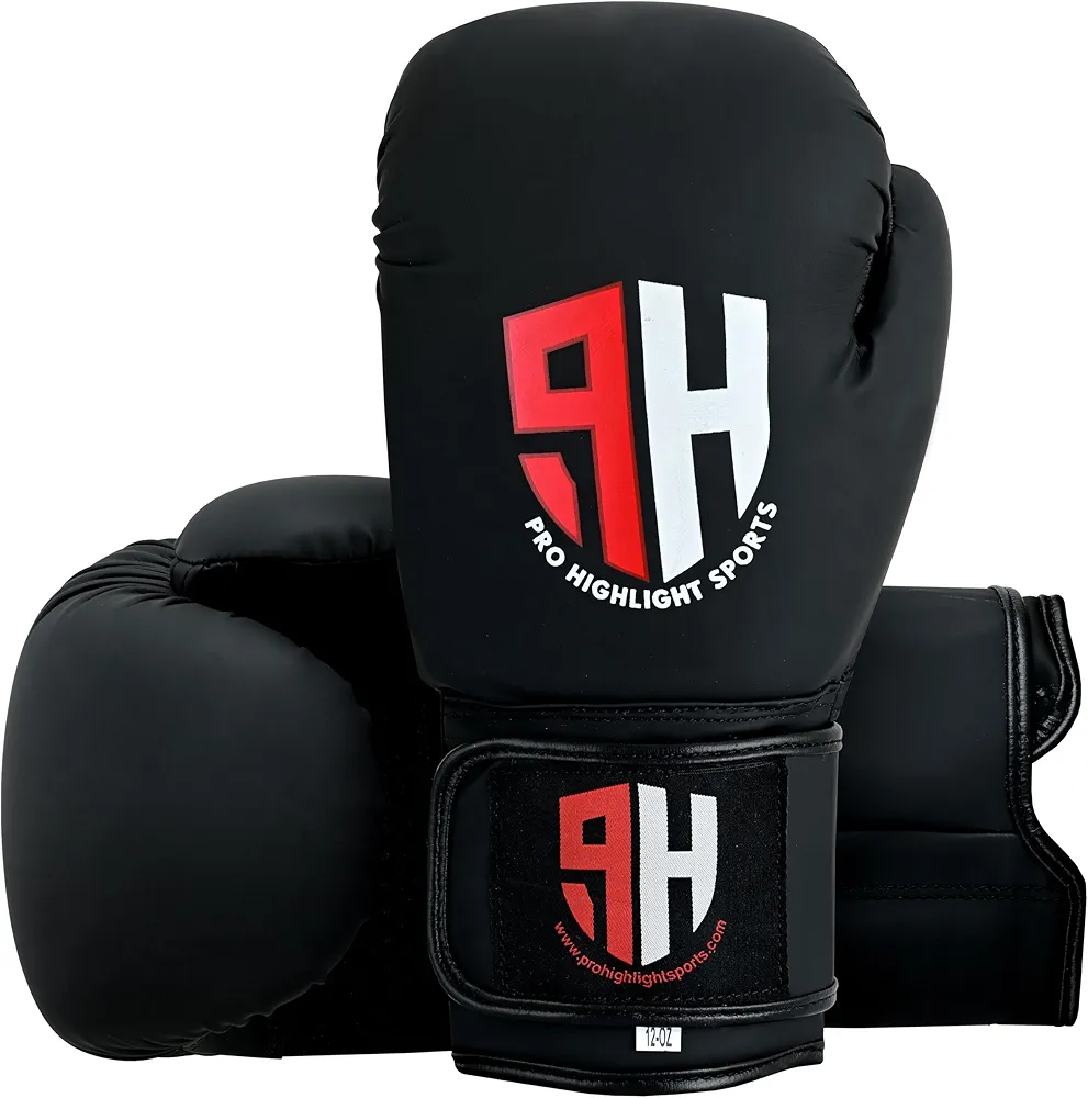 Boxing Gloves for Men & Women, Boxing Training Gloves Ideal for Adult Heavy Punching Bag Workout Muay Thai Gloves MMA Kickboxing, Ventilated Palm