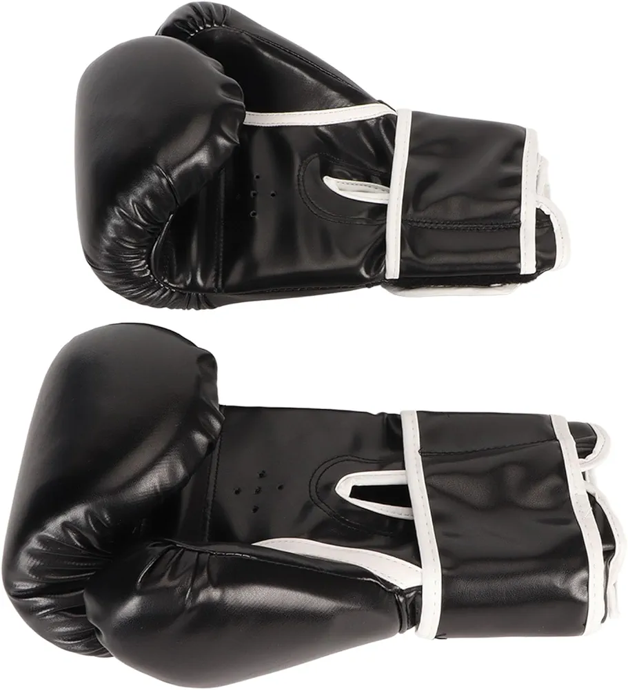 Boxing Gloves Closed Cell Foam Technology Internal Grip Cord Mesh Panels for Ventilation PU Material Suitable for Boxing Training