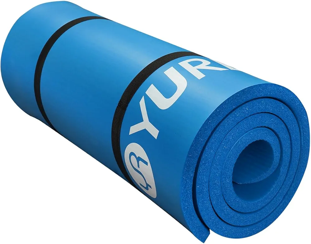 Yoga Mat Thick 20mm NBR Foam Exercise Mat 76.7"x24" Workout Mats for Home Gym, Non-slip Yoga Mat for Women Men, with Carrying Yoga Bag