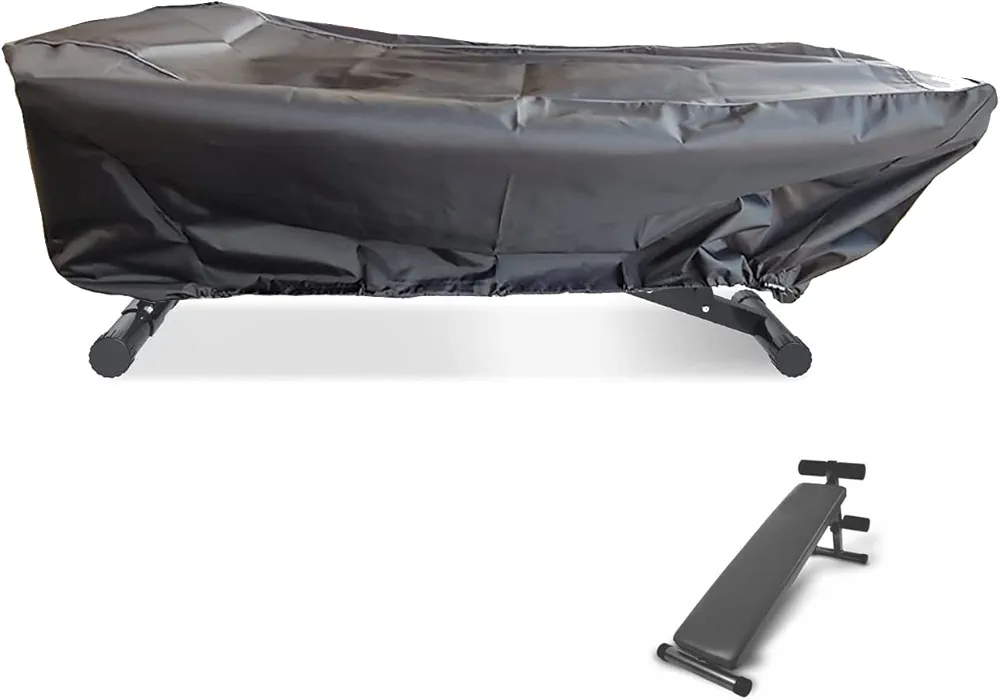 J&C Sit-up Bench Cover Dust-proof Weight Bench Cover Waterproof Outdoor Sit-up Board Cover Workout Bench Cover Weight Bench Cover Outdoor Cover for Exercise Bench Incline Bench Cover