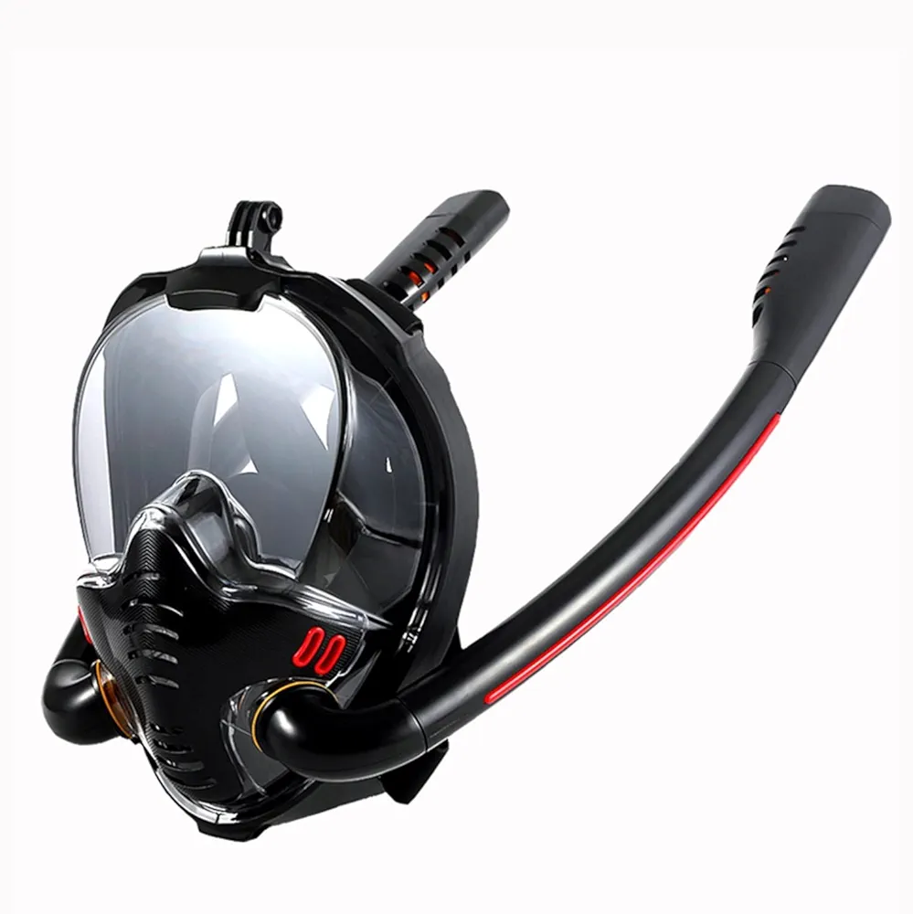 Snorkeling Mask Adult Underwater Anti Fog Full Face Diving Mask Snorkel Diving Goggles Swimming Snorkel Diving Equipment - Dive Portable Lungs