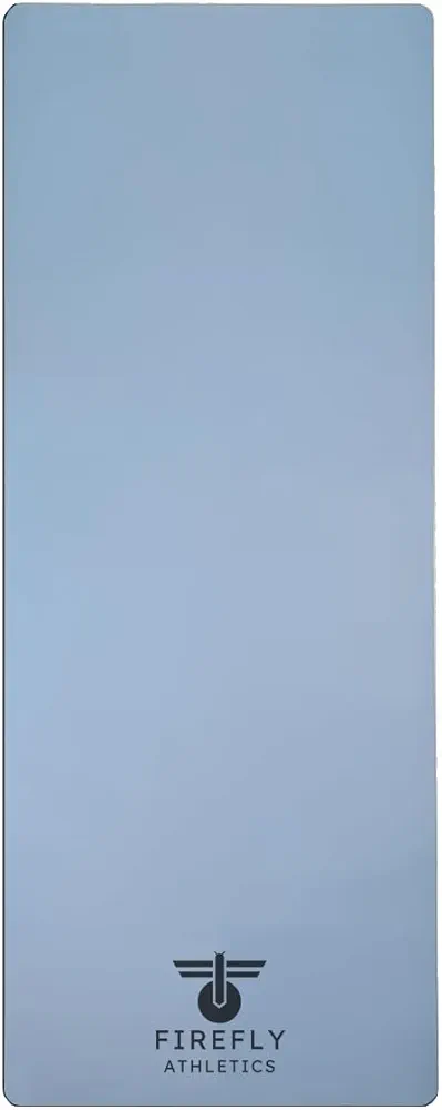 Premium Yoga Mat - 5mm Thick, Extra Wide & Long, Non-Slip Natural Rubber Base & PU Top, Anti-Tear, Ideal for Yoga, Pilates, and Fitness.