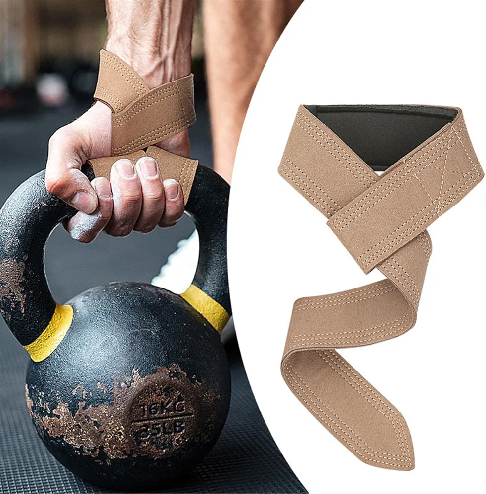 Lifting Wrist Straps, Weight Lifting Straps Deadlift Straps for Men & Women, Padded Cotton Wrist Wraps Straps Grips Bands, Gym Workout Wrist Straps for Power Lifting, Bodybuilding, Strength Training