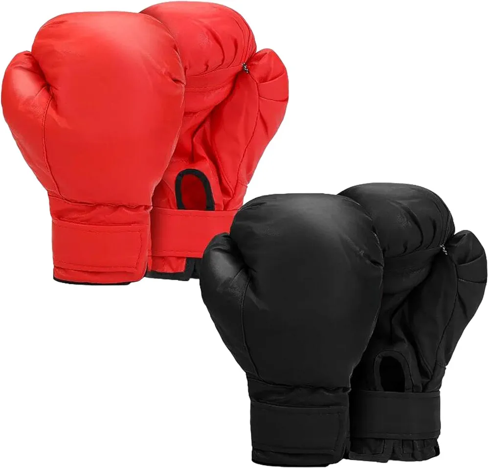 kowaku 2 Pair Boxing Gloves for Men & Women Professional Training Gloves Punching Bag MMA Fighting Mitts