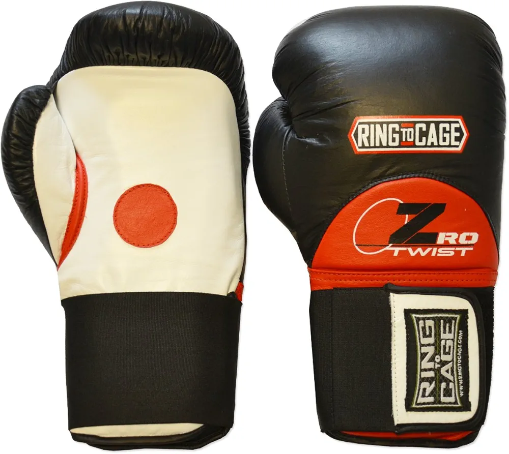 ZroTwist Focus Pad-Sparring Gloves/Mitt for Boxing, Muay Thai, MMA, Kickboxing, Martial Arts