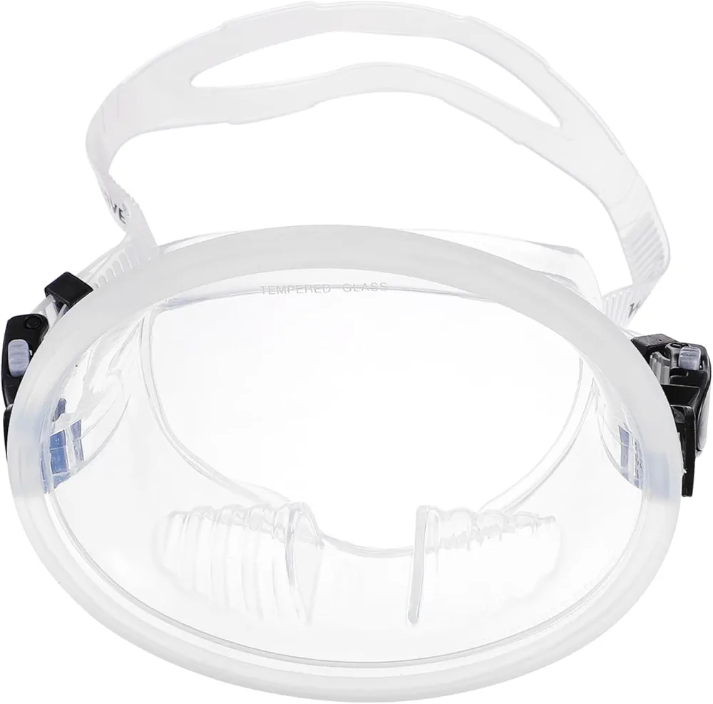 Diving Goggles Safety Goggles Surface Marker Buoy Net Swim Goggles Pool Super Bright Flashlight Thermostat Swim Goggles Adult Ensure Blocking Wipes Transparent