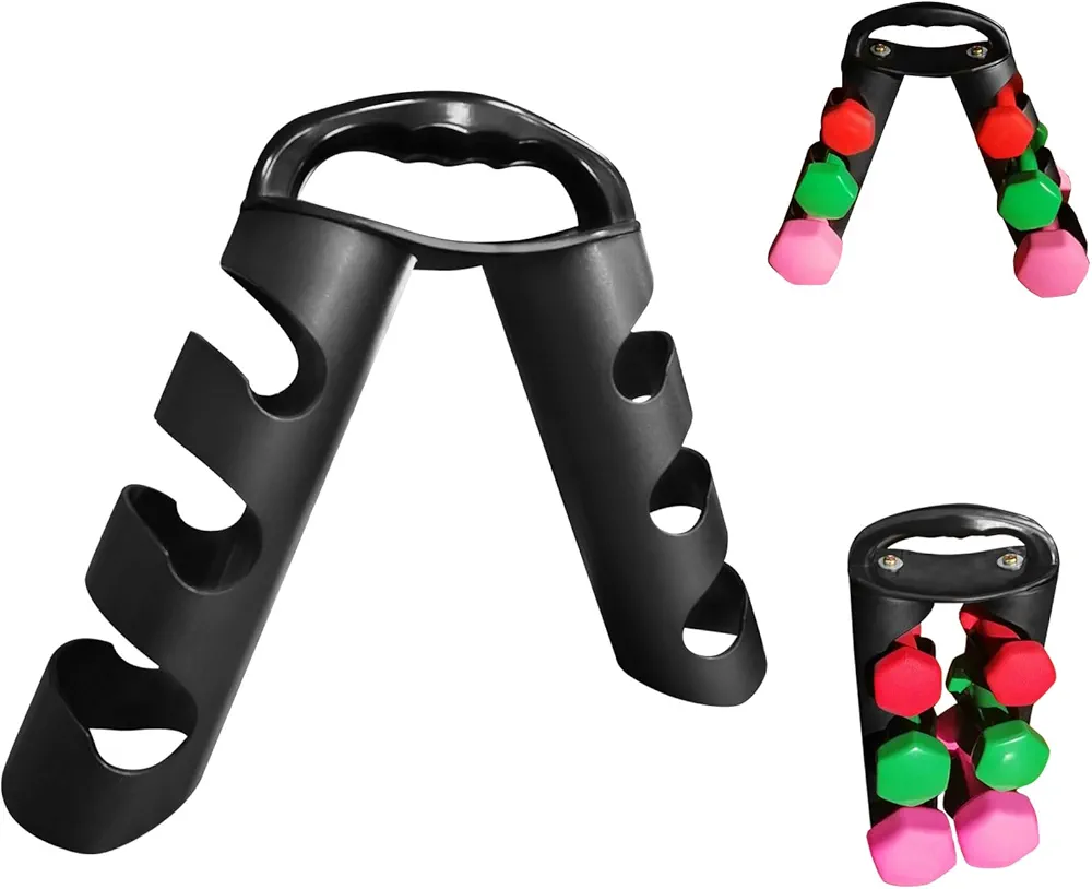 Dumbbell Weight Rack for Home Gym: Foldable Dumbbells Stand Dumbbell Storage for Women 2lb 4lb 6lb Small Dumbbell Organizer