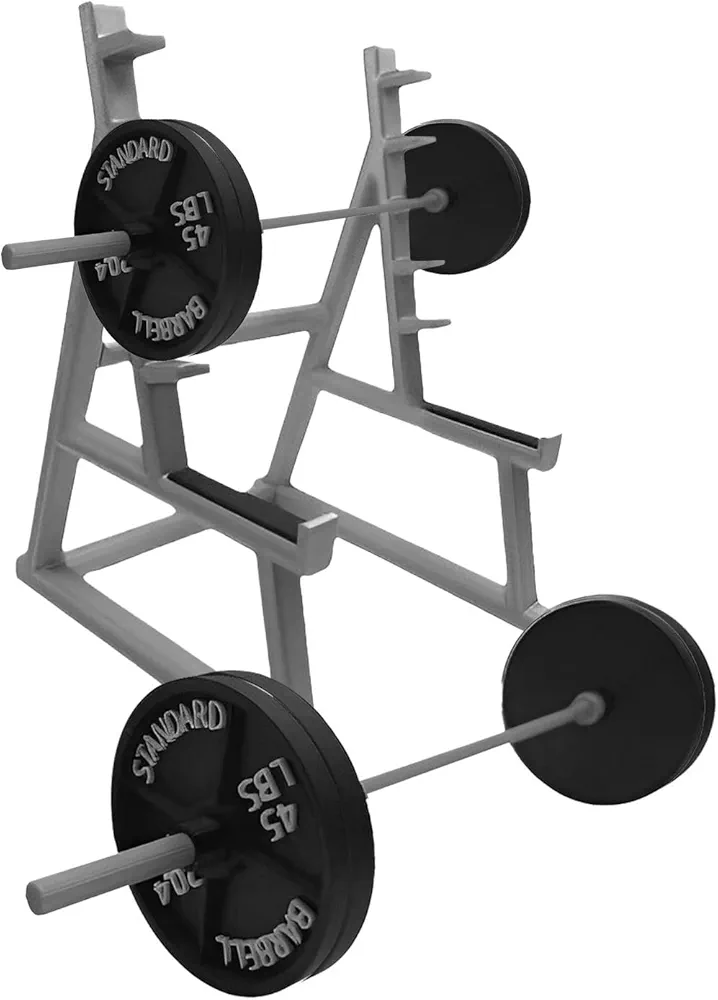 Squat Rack Pen Holder, Desk Organizer, New Mini Squat Rack Decorations with pole and Barbells,Gift for Weightlifting and Fitness Enthusiasts Fans,Friends,Students