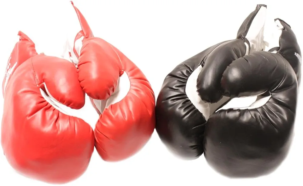 Red Corner VS. Black Corner 16oz Boxing Gloves Set