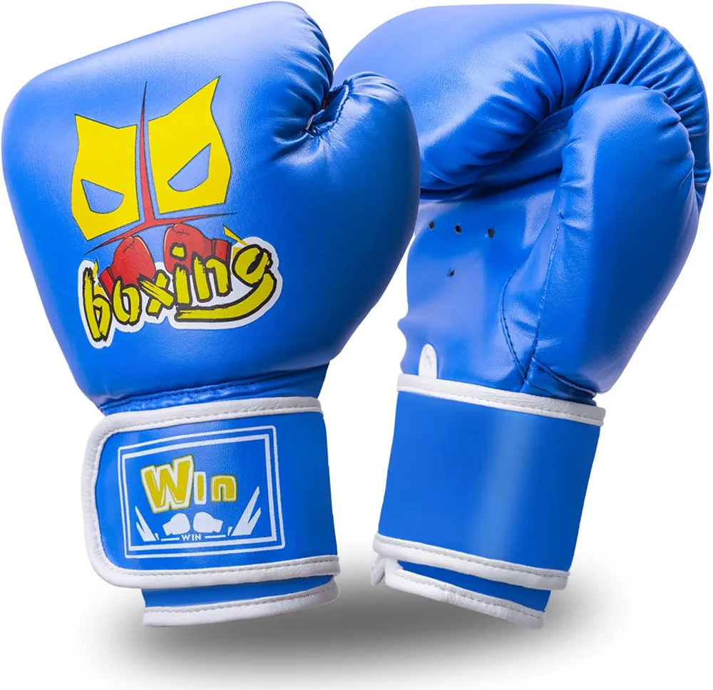 Kids Boxing Gloves for Kids, 6oz Boxing Gloves for Boys and Girls 6-12,Training Gloves Youth and Toddler Boxing Gloves for Punching Bag Kickboxing Muay Thai Mitts MMA