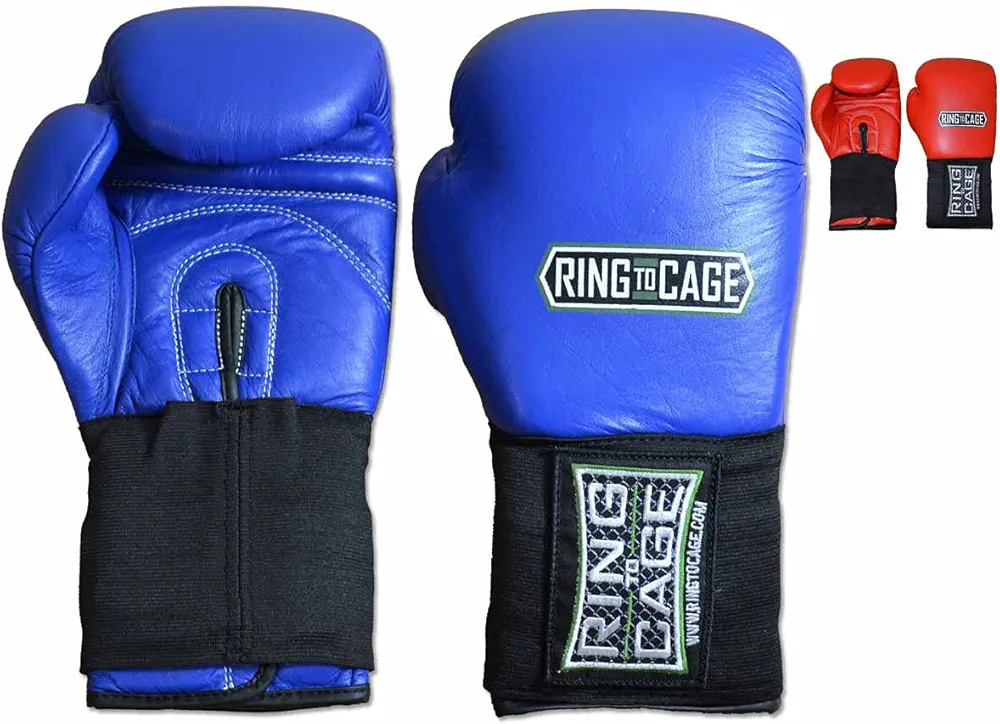 Amateur Competition Boxing Gloves - Blue or Red