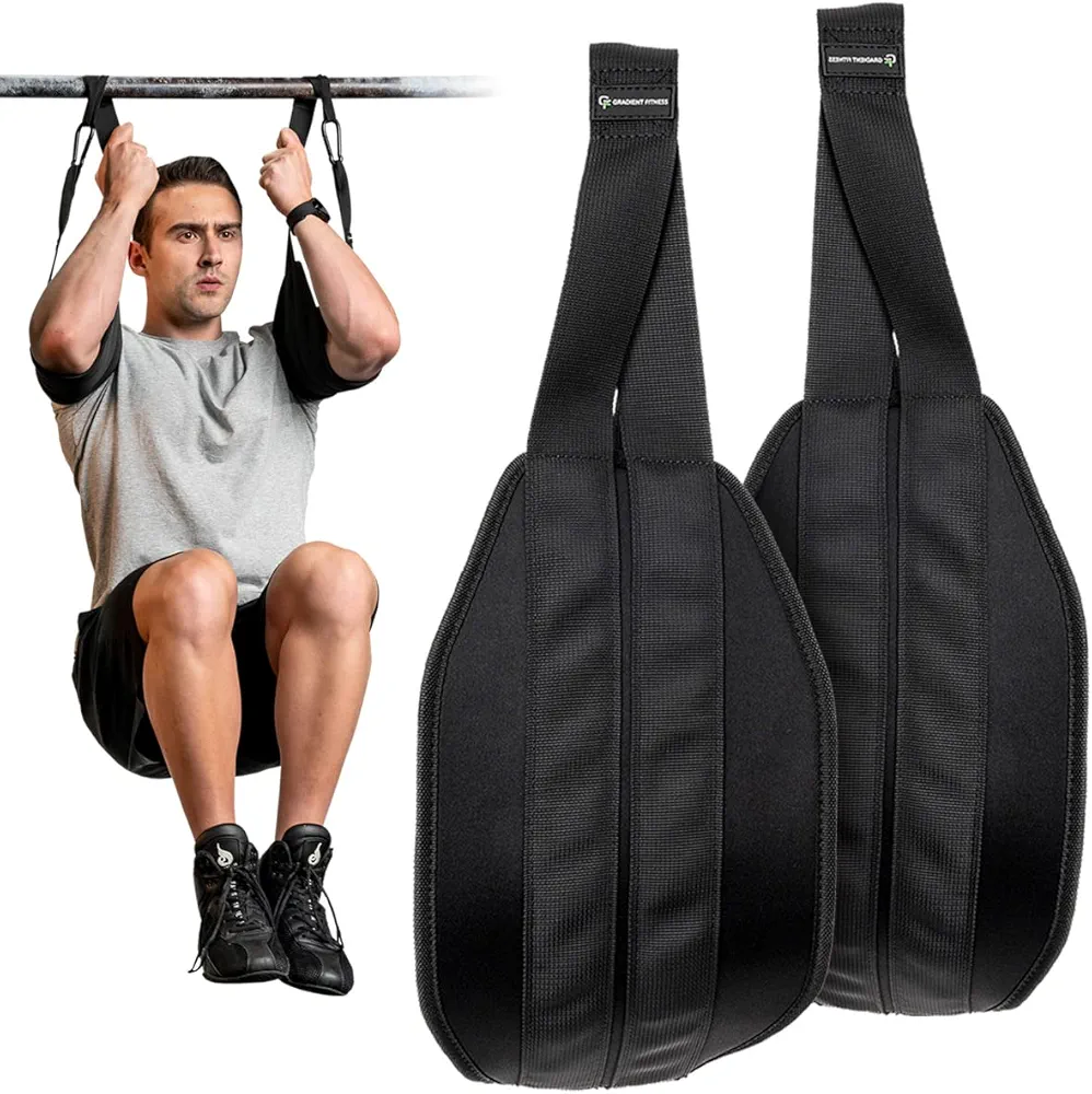 Gradient Fitness Hanging Ab Straps (2 pack), Pull Up Straps, Ab Destroyer, Ab Straps for Pull Up Bar, Ab Sling Straps, Workout Straps