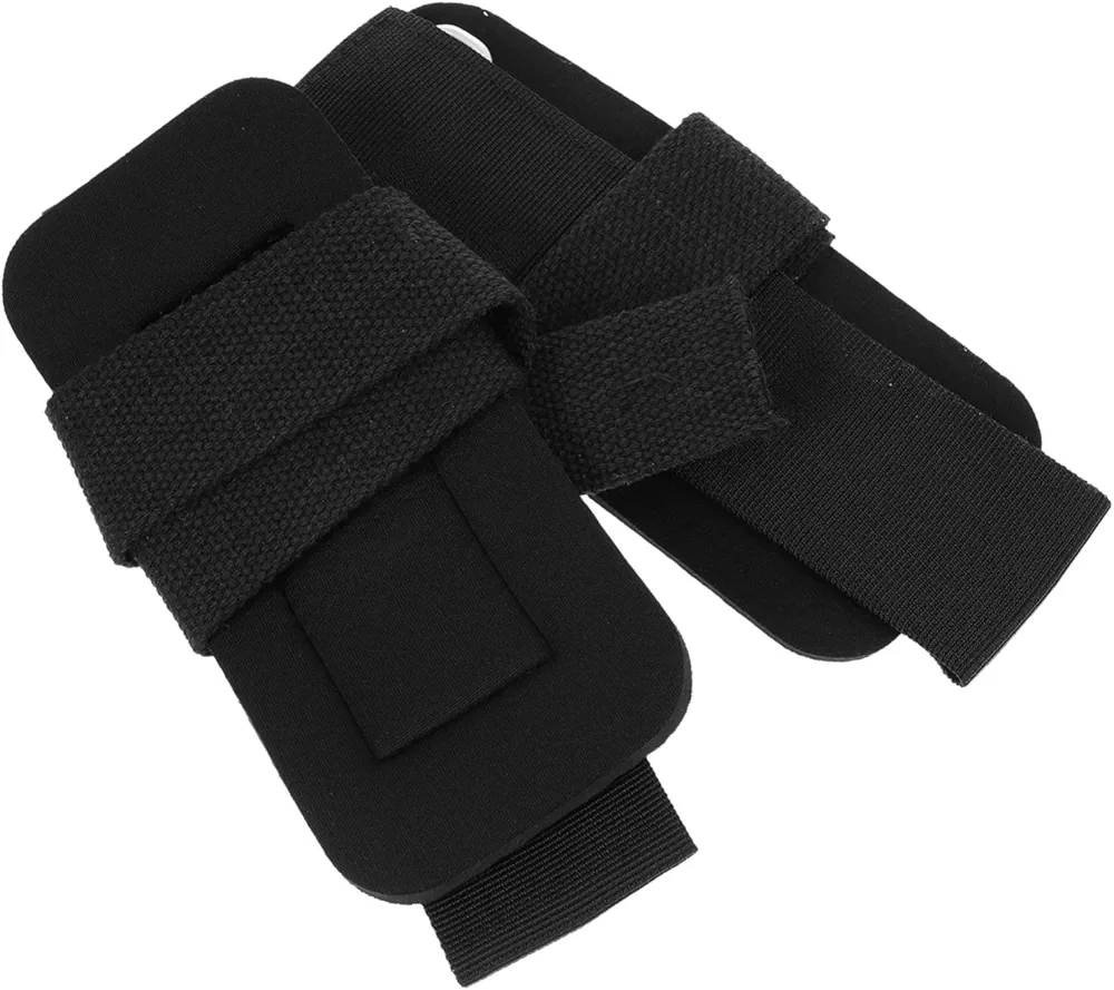 2pcs Booster Stripe Wrist Guard Arm Belt Lifting Wrist Straps Grip Strengthener Grips Tricep Lifting Straps Gym Equipment Pulley Brackets Weight Lifting Wrist Wraps Nylon Black