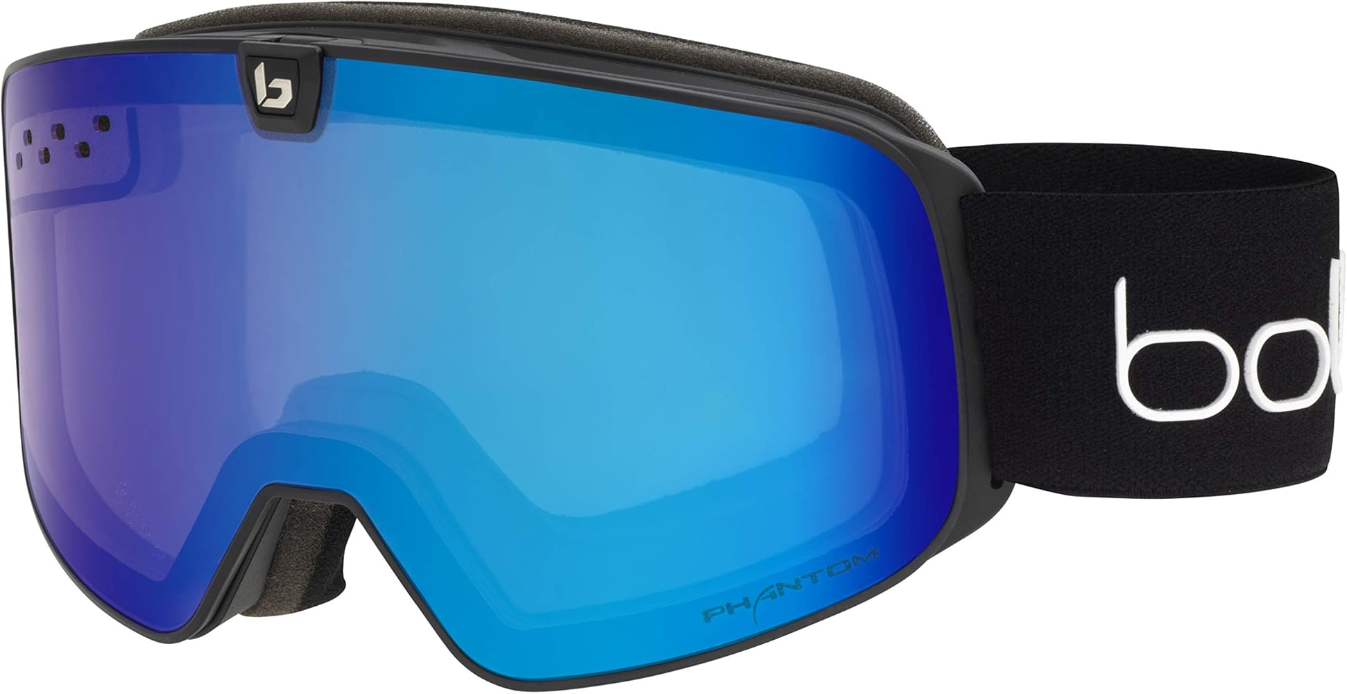 bollé Nevada Neo Cylindrical Magnetic Snow Goggle, Round, Men and Women, UV Protection