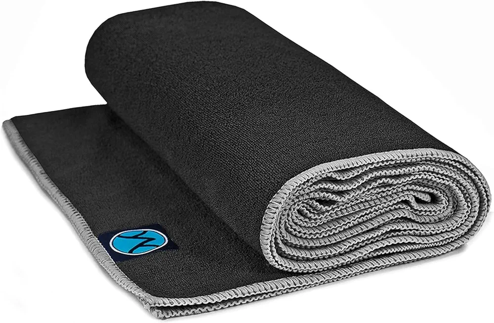Microfiber Yoga Towel Non-Slip Yoga Mat Towel - Hot Yoga Towel for Sweat & Grip - 24 x 72