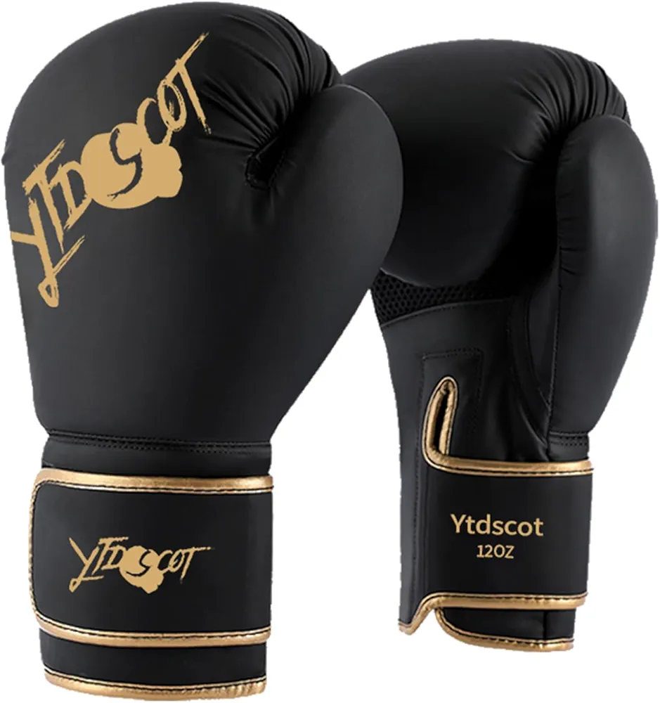 Pro Style Boxing Gloves, Heavy Bag Workout Boxing Gloves, Sparring Training Fighting Gloves for Boxing Kickboxing Punching Bag Muay Thai MMA