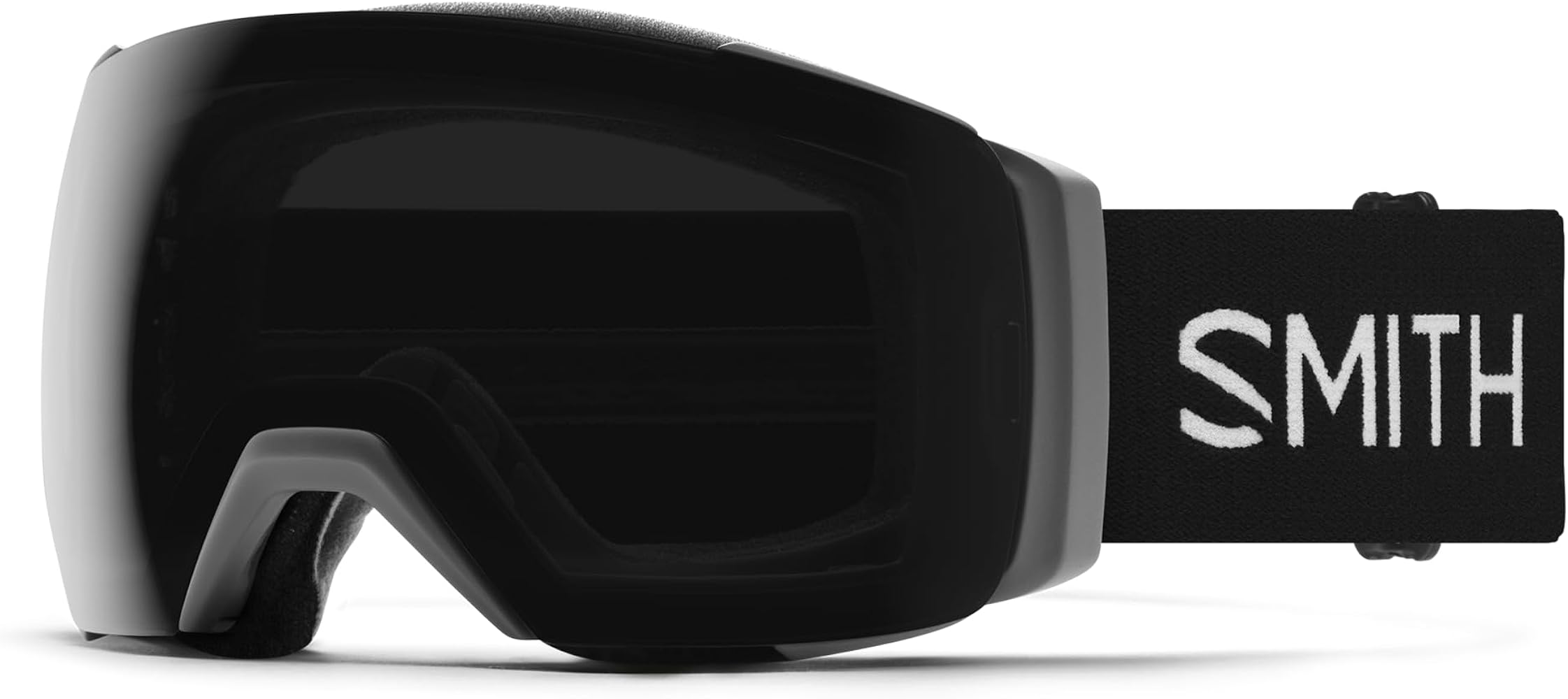 SMITH IO MAG XL Goggles with ChromaPop Lens – Performance Snowsports Goggles with Easy Lens Change Technology for Skiing & Snowboarding – for Men & Women – Sandstorm + ChromaPop Sun Black Lens