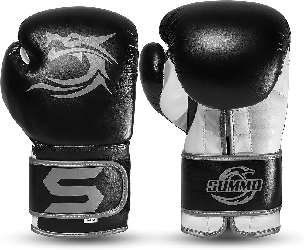 Dragon Silver Training Boxing Gloves