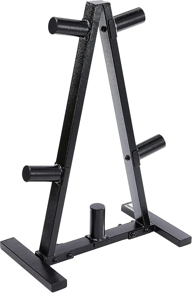 CAP Barbell A Frame Olympic Plate Rack, Dark Gray