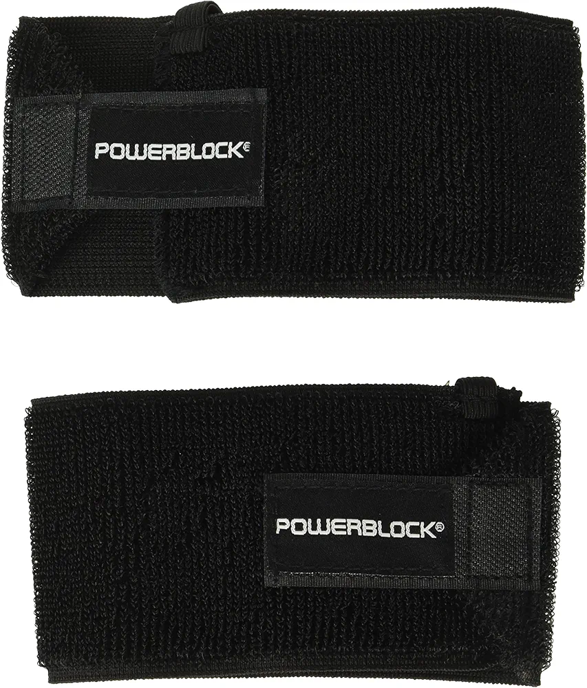 POWERBLOCK Weightlifting Wrist Wraps, Black