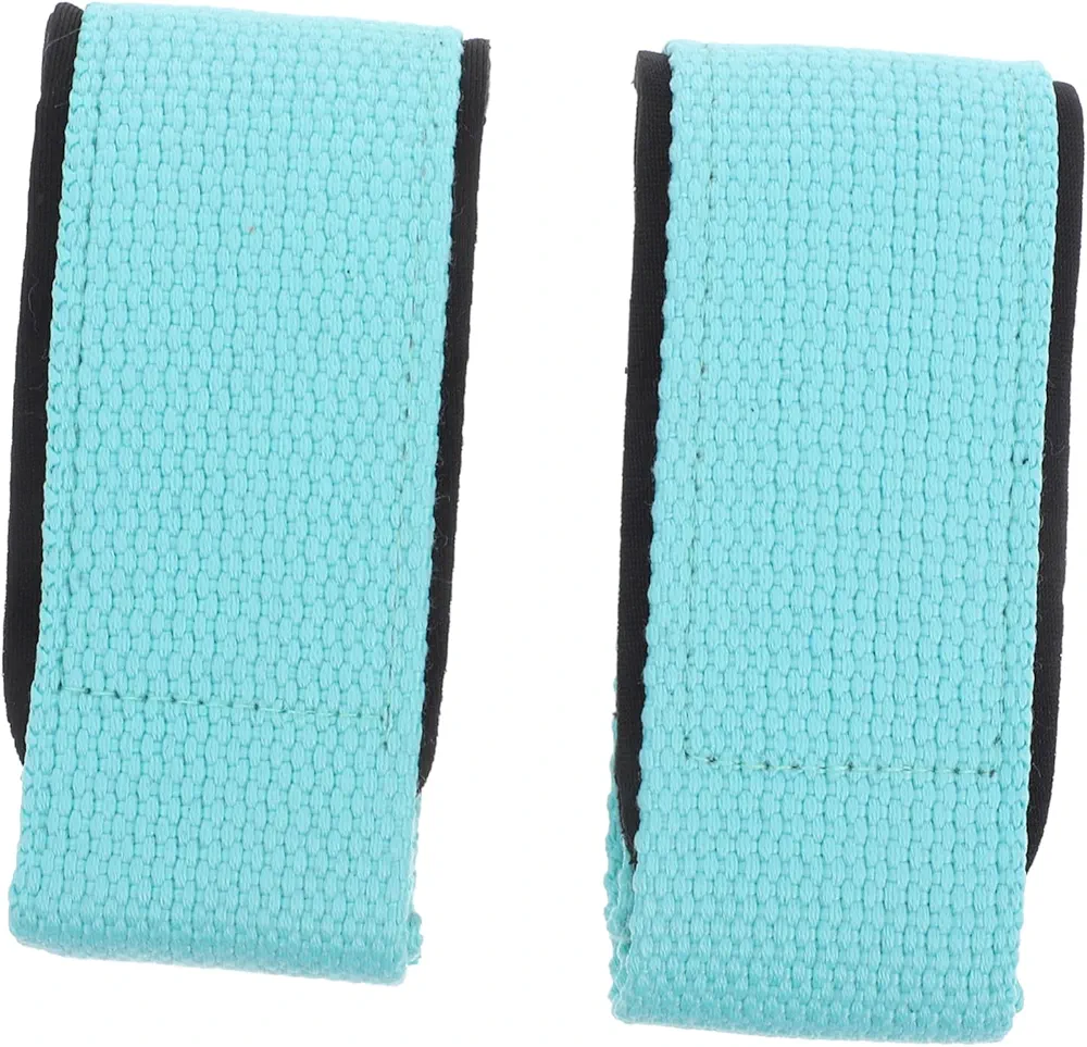 1 Pair Weightlifting Belt Brace Wrist Weights Fitness Wrist Guard Strengthener Wrist Straps for Weightlifting Men Wrist Support Wrist Guard for Sports Hand Light Green Polyester