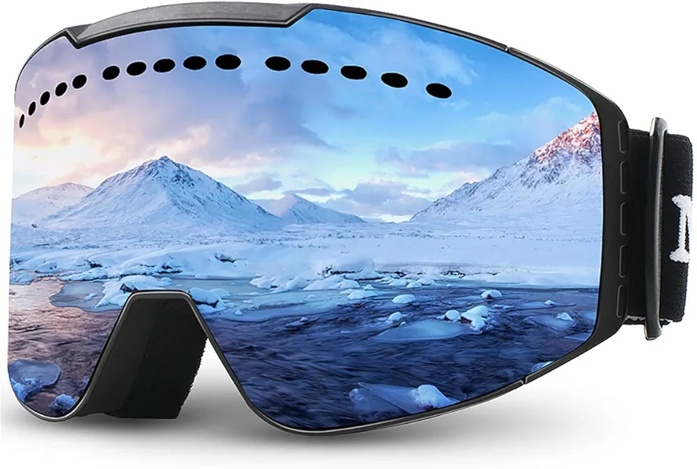Juli Ski Goggles/Snow Snowboard Goggles for Men, Women & Youth - 100% UV Protection Anti-Fog Dual Lens M2