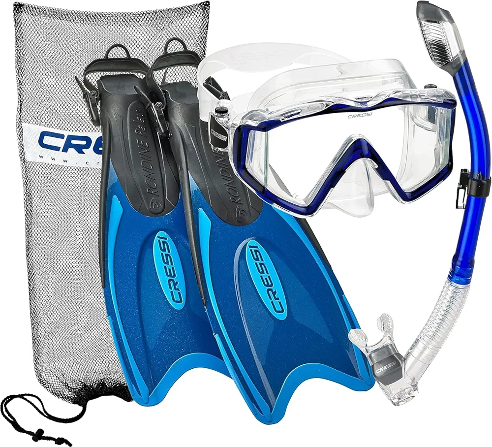 Cressi Cressi Pano 3 + Supernova Dry + Palau Set + Net Bag