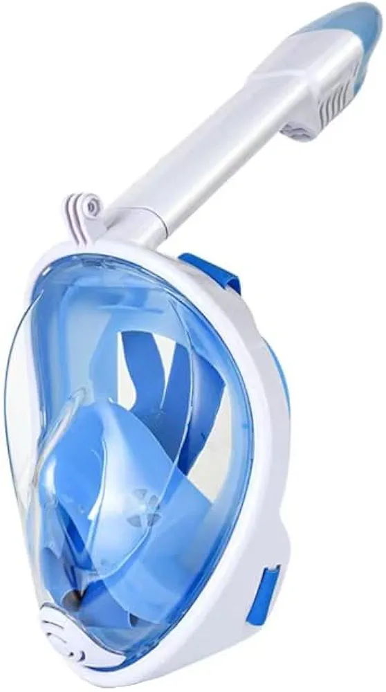 Kids Snorkel Mask Full Face - Anti-Fog & Dry Top Snorkel Set, Snorkeling Gear with Easier Breathing System for Swimming Beginners Ages 3-8