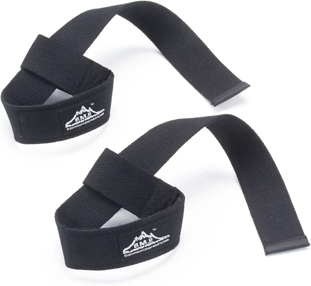 Black Mountain Products Bmp Professional Weight Lifting Straps Set of 2