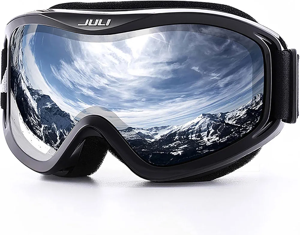 Juli Ski Goggles,Snow Snowboard Goggles Men Women Snowmobile Skiing Skating