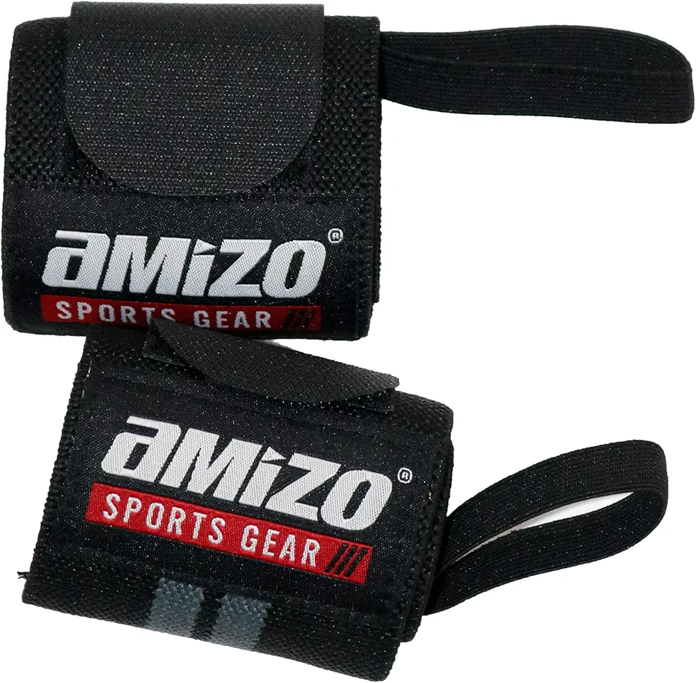 Wrist Straps For Weightlifting, Adjustable & Durable Wrist Wraps Weightlifting To Support Grip, 18 Inches Gym Straps For Support, Weight Lifting Wrist Wraps
