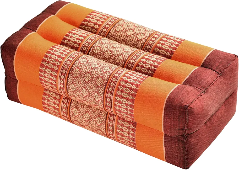 Yoga & Meditation Cushion - Organic Water-Resistant Kapok Filling, Meditation Cushion, Soft Yoga Prop