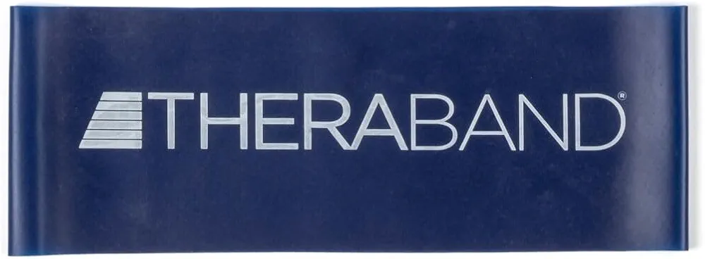 THERABAND Resistance Band Loops, Professional Latex Mini Band for At-Home Exercise & Lower Body Pilates, Crossfit, Yoga, Stretching, Physical Therapy, Strength Training without Weights