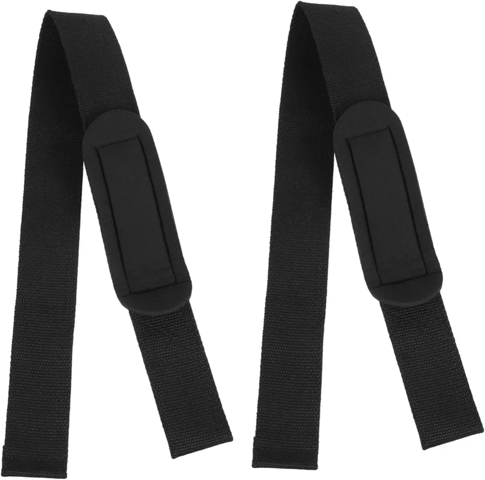 Kisangel 6 Pcs Fitness Grip Band Lifting Wrist Straps Heavy Duty Fitness Straps Wrist Straps for Weightlifting Pulley Band Tricep Strap Non-Slip Fitness Equipments Polyester