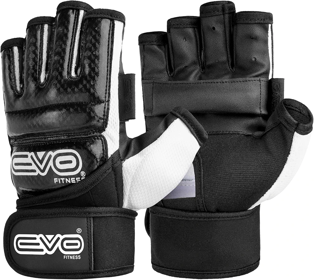 MMA Gloves Men Women Muay Thai Gel Kickboxing Grappling Sparring Training Cage Fighting Mitts Punching Bag Martial Arts Taekwondo Karate Boxing Gloves